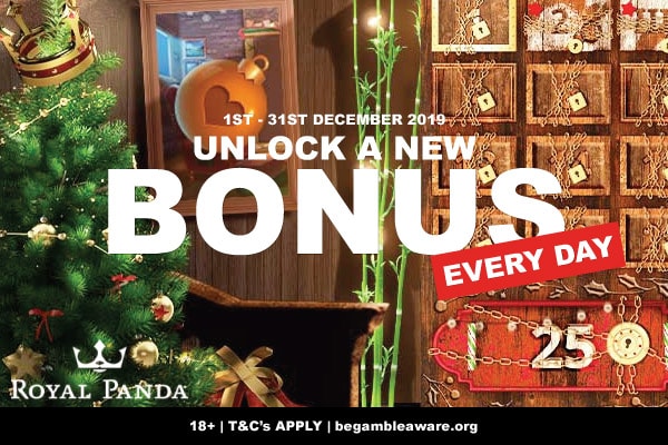 Get Your Royal Panda Casino Christmas Bonuses Every Day