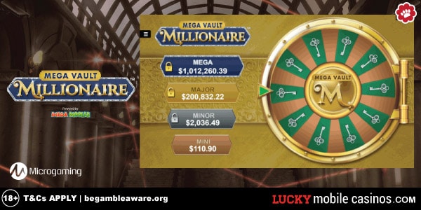 Mega Vault Millionaire Slot Bonus Vault