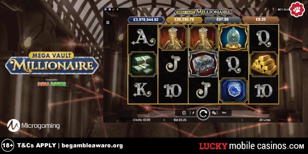 Mega Vault Millionaire Slot Game
