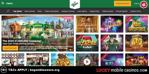 Mr Green Casino Site With Slots & Promotions