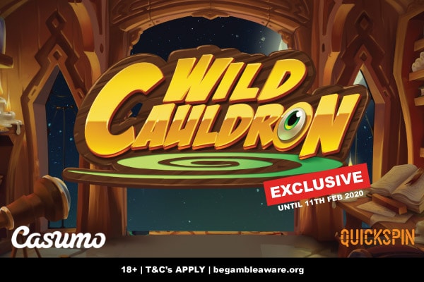 New Quickspin Wild Cauldron Slot Exclusive At Casumo Mobile Casino