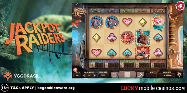 Yggdrasil Jackpot Raiders Slot Game