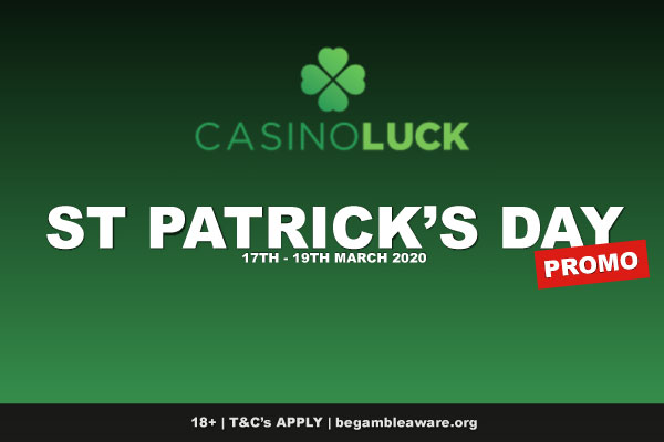 CasinoLuck St Paddys Day Promo