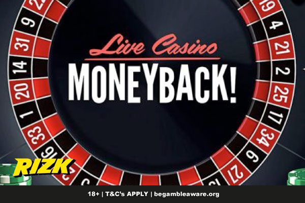 Rizk Live Casino Moneyback Rewards