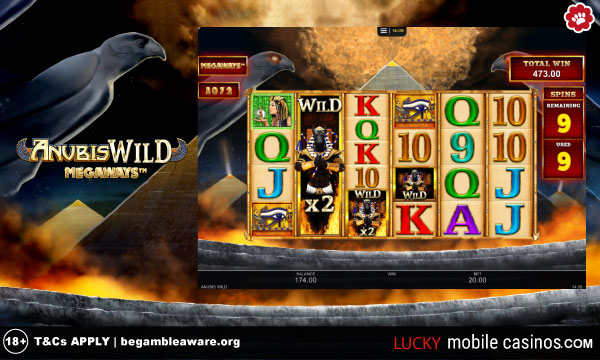 Inspired Gaming Anubis Wild Megaways Slot Game