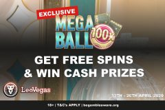 Exclusive LeoVegas Mega Ball Free Spins Promotion