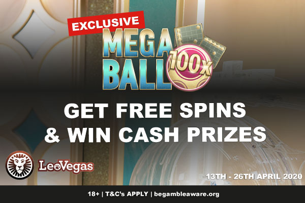 Exclusive LeoVegas Mega Ball Free Spins Promotion