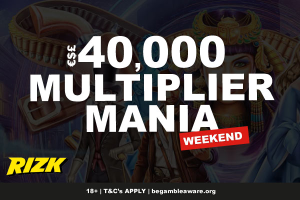 Win Real Money In The Rizk Multiplier Mania Weekend