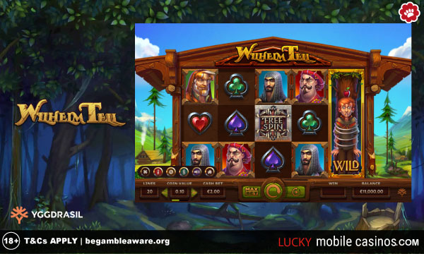Yggdrasil Gaming Wilhelm Tell Mobile Slot Machine