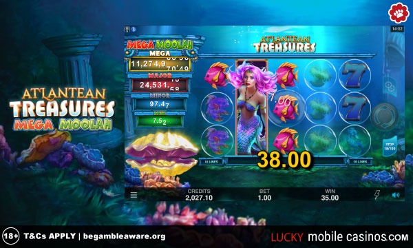 Atlantean Treasures Slot Game