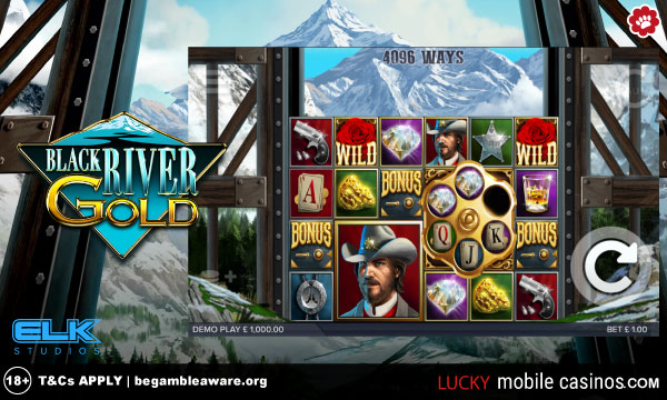 Elk Studios Black River Gold Slot Game