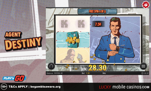 Agent Destiny Slot Machine