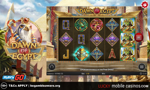 Play'n GO Dawn of Egypt Slot Machine