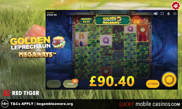 Red Tiger Golden Leprechaun Megaways Slot Online