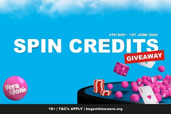 Vera&John Mobile Casino Spins Credit Giveaway