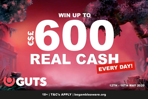 Win Real Cash Prizes At GUTS Mobile Casino
