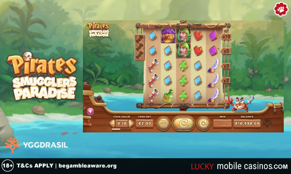 Yggdrasil Pirates Smugglers Paradise Slot Game