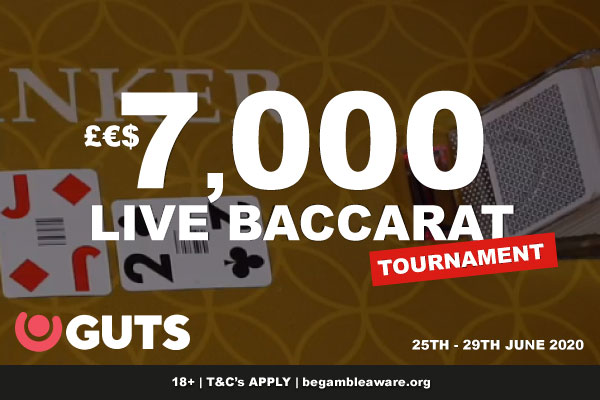 Win Real Money In The GUTS Casino Live Baccarat Tournament