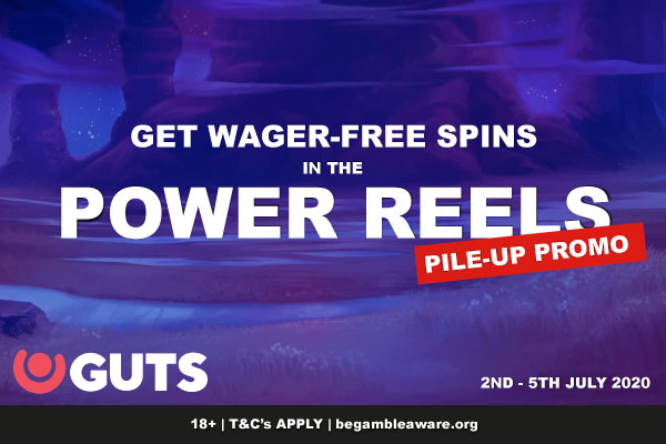 GUTS Free Spins Pile Up Promo - Keep What You Win
