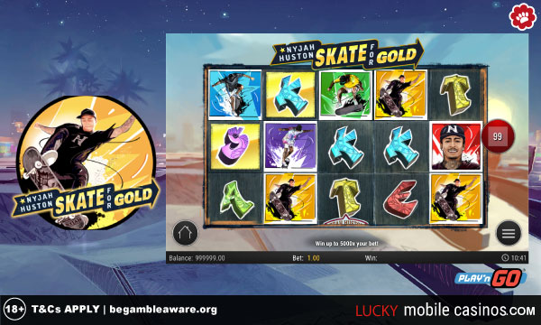 Play'n GO Skate for Gold Slot Game