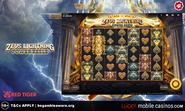 Zeus Lightning Power Reels Slot