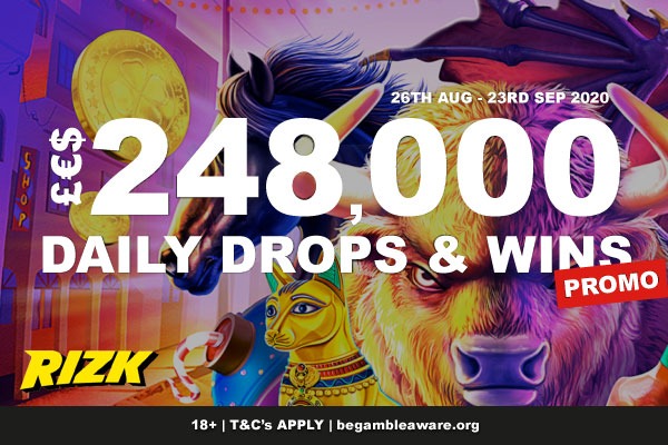 Win Cash In The Rizk Casino Daily Drops This September