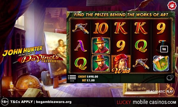 Secrets of Da Vincis Treasure Slot