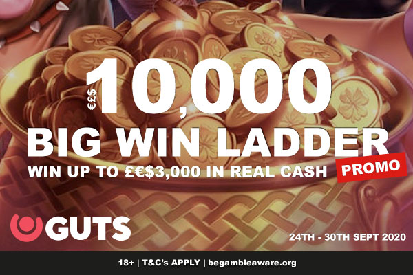 Win Real Cash In The GUTS Casino Big Win Tournament Online