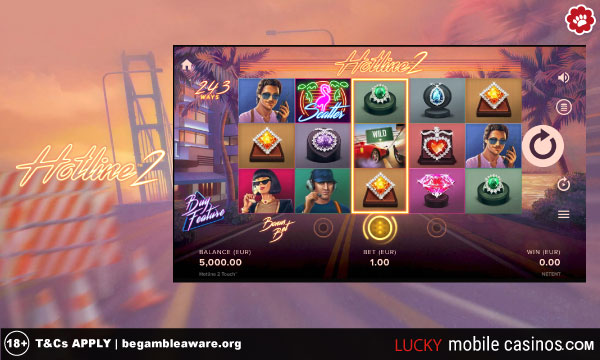 NetEnt Hotline 2 Slot Machine