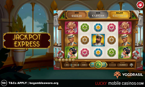 Yggdrasil Jackpot Express Slot Game With 3 Jackpots