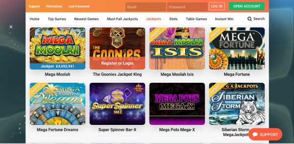 Leo Vegas Slot Jackpots