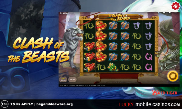 Red Tiger Clash of the Beasts Slot Machine