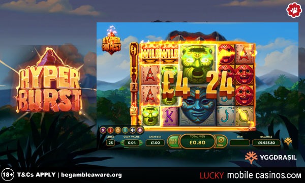 Yggdrasil Hyper Burst Slot Game With Wild Win