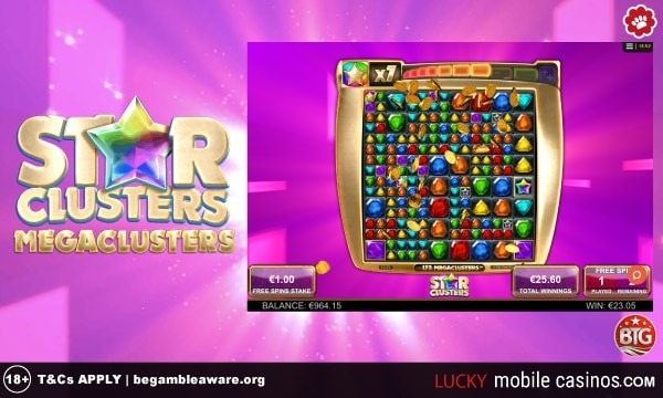 Star Clusters Megaclusters Slot Bonus Feature