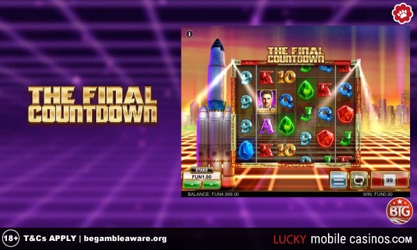 The Final Countdown Mobile Slot Machine