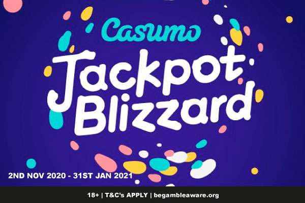 Enter the Casumo Jackpot Blizzard & Win A Share of 2 Million