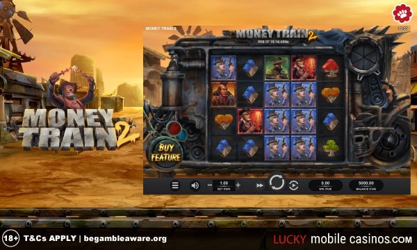 Money Train 2 Slot Game | Example Big Win Slot
