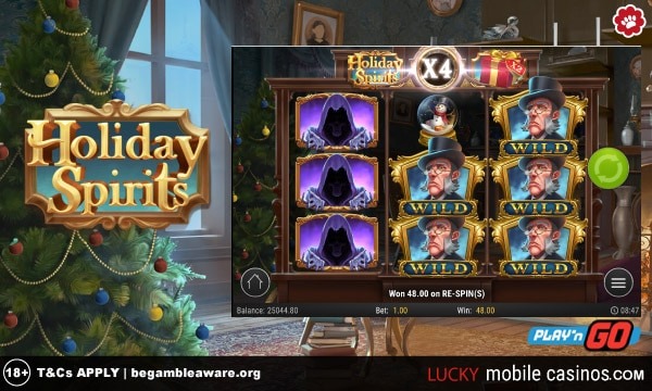 Play'n GO Holiday Spirits Slot With Stacked Wilds