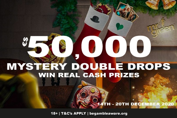 Mr Green €$50K Mystery Double Drops Promo