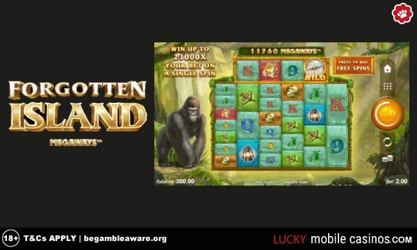 Forgotten Island Megaways Slot Game