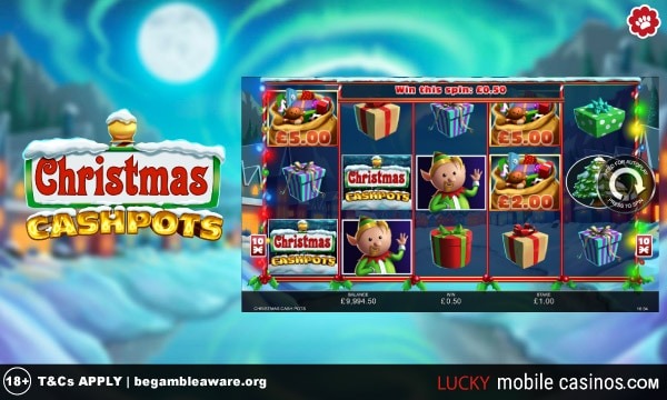 Inspired Gaming Christmas Cashpots Slot Game