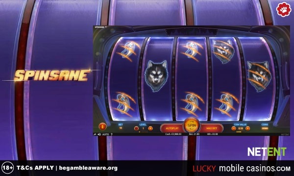 NetEnt Spinsane Slot Game Online