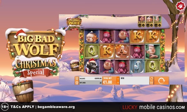 Quickspin Big Bad Wolf Christmas Special Slot