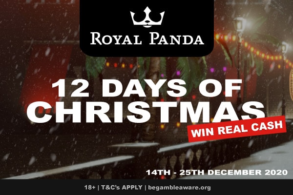 Enter the Royal Panda Casino Christmas Promotion