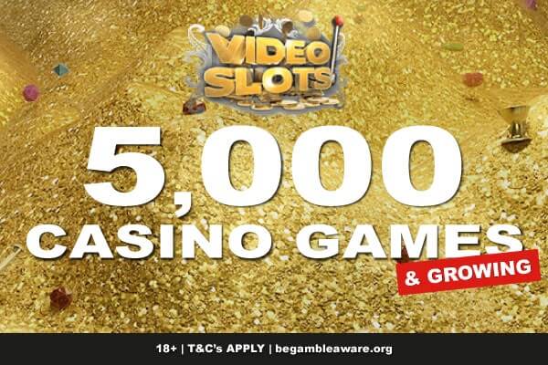 Play Over 5,000 Casino Games Online at Videoslots Casino