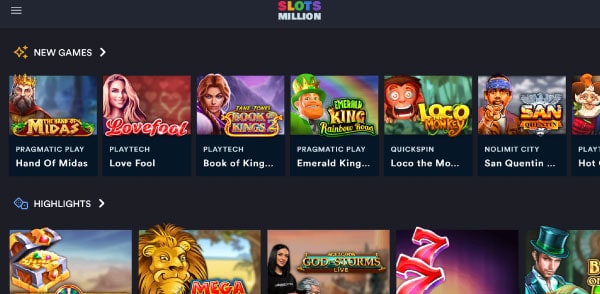 SlotsMillion Slots Site
