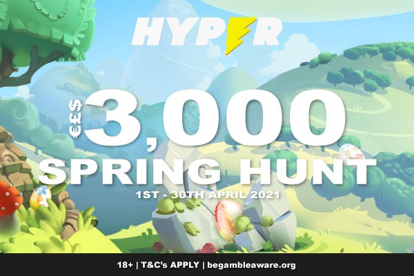 Spring Hunt - Hyper Casino Slot Tournament April 2021
