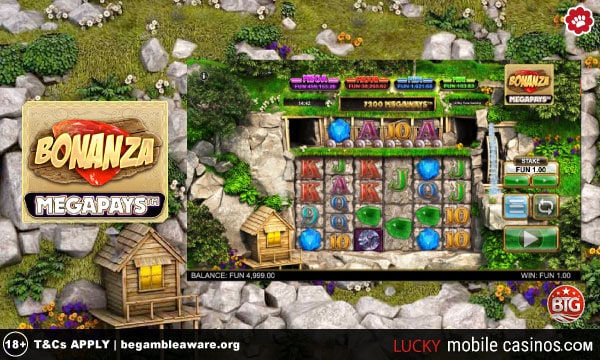 Big Time Gaming Bonanza Megapays Slot Game