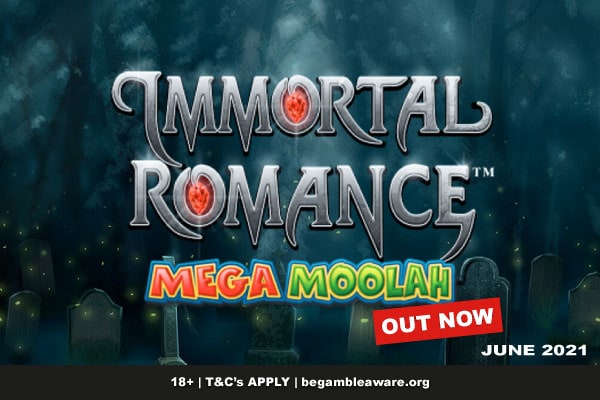New Microgaming Immortal Romance Mega Moolah Slot