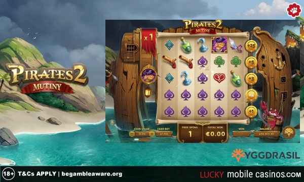 Yggdrasil Pirates 2 Mutiny Slot Game